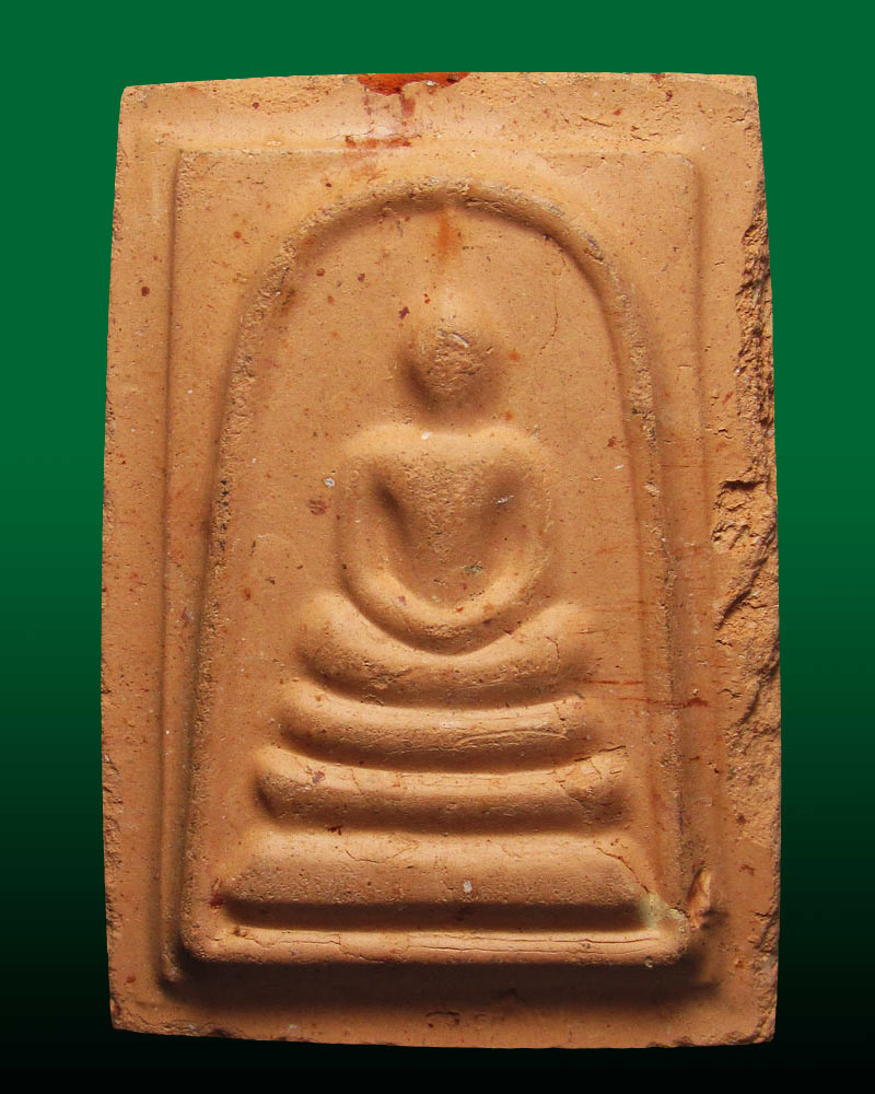 พระสมเด็จวัดเกศไชโย เนื้อดินผสมกระเบื้องหลังคาโบสถ์ ปี 21 พิมพ์สมเด็จ