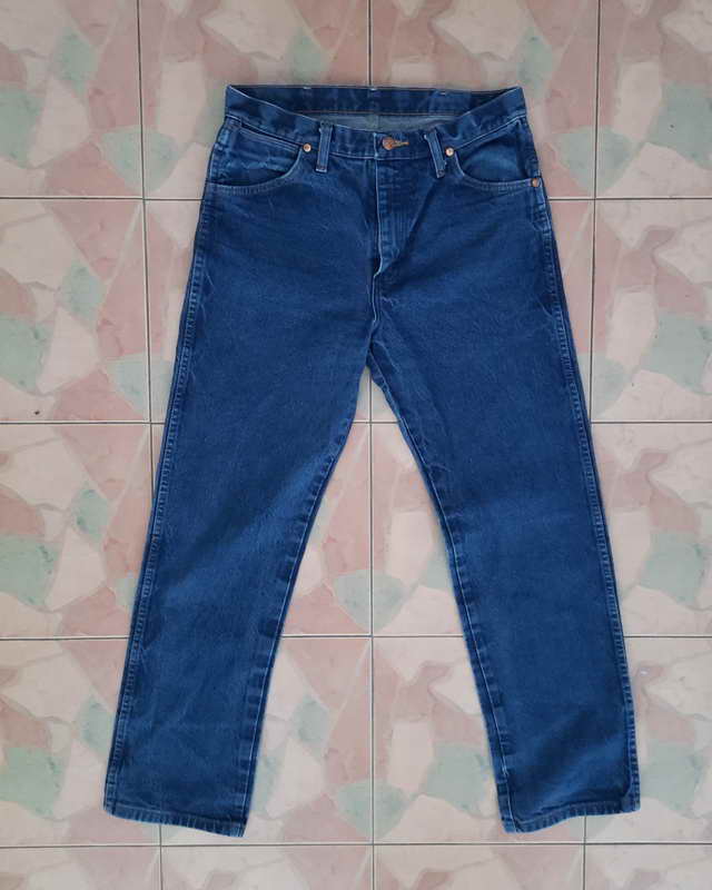 กางเกงยีนส์Wrangler เอว 32 ยาว 37.5 Made in USA