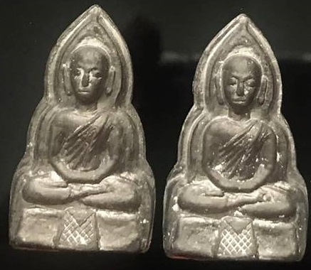 2องค์ หลวงพ่อเณรยุคต้น หลวงพ่อจวน วัดไก่เตี้ย สุพรรณ หายากสุดๆเคาะเดียว