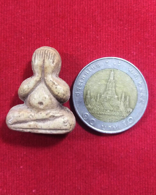 พระปิดตา สัมมาอะระหัง เนื้อผง วัดดาวดึงษ์ ปี 2536