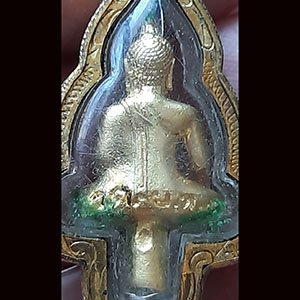 พระยอดธง ตอก ว.ต.บ.ต. ไม่ทราบที เลี่ยมไมครอนจับขอบ