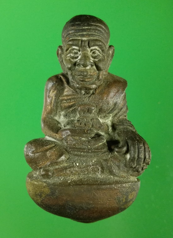 หลวงปู่ทวด เบ้าทุบหล่อโบราณ รุ่นแรก ญสส. 84 สมเด็จพระญาณสังวรฯ วัดบวรนิเวศวิหาร พ.ศ.2540