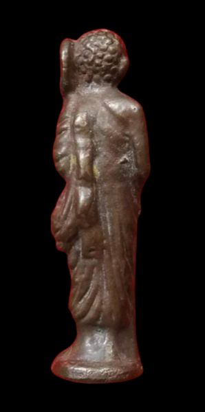 พระสิวลี หลวงพ่อแฉ่ง วัดบางพัง เนื้อทองผสม ปี2493 (ขนาดห้อยคอ)