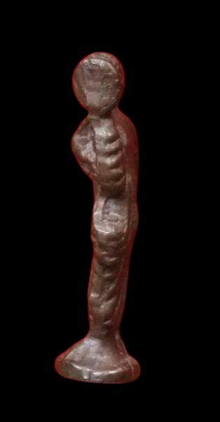 พระสิวลี หลวงพ่อแฉ่ง วัดบางพัง เนื้อทองผสม ปี2493 (ขนาดห้อยคอ)