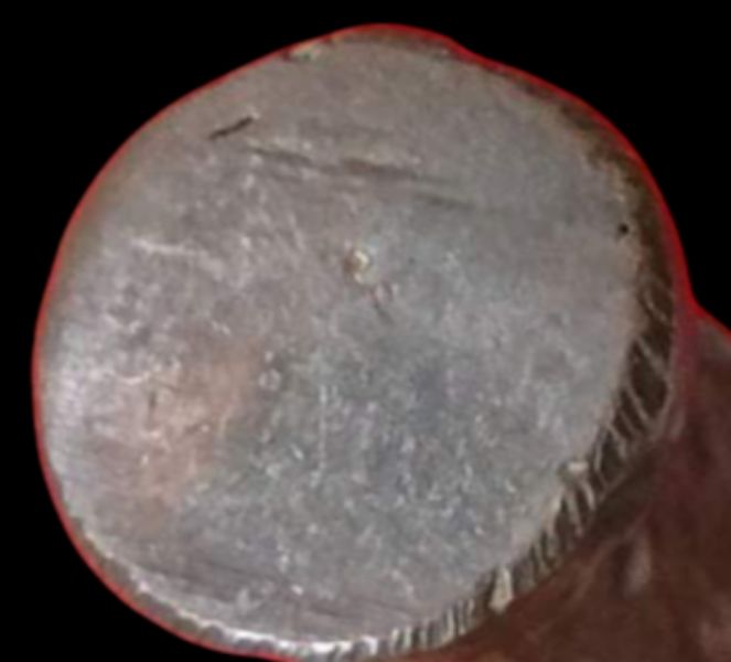 พระสิวลี หลวงพ่อแฉ่ง วัดบางพัง เนื้อทองผสม ปี2493 (ขนาดห้อยคอ)