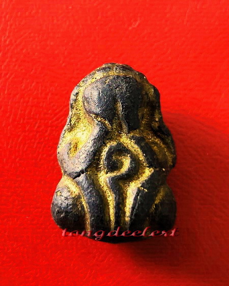 พระปิดตาทาบรอนซ์ทอง หลวงพ่อนารถ วัดศรีโลหะราษฎร์บำรุง จ.กาญจนบุรี หายาก สวยมากค่ะ