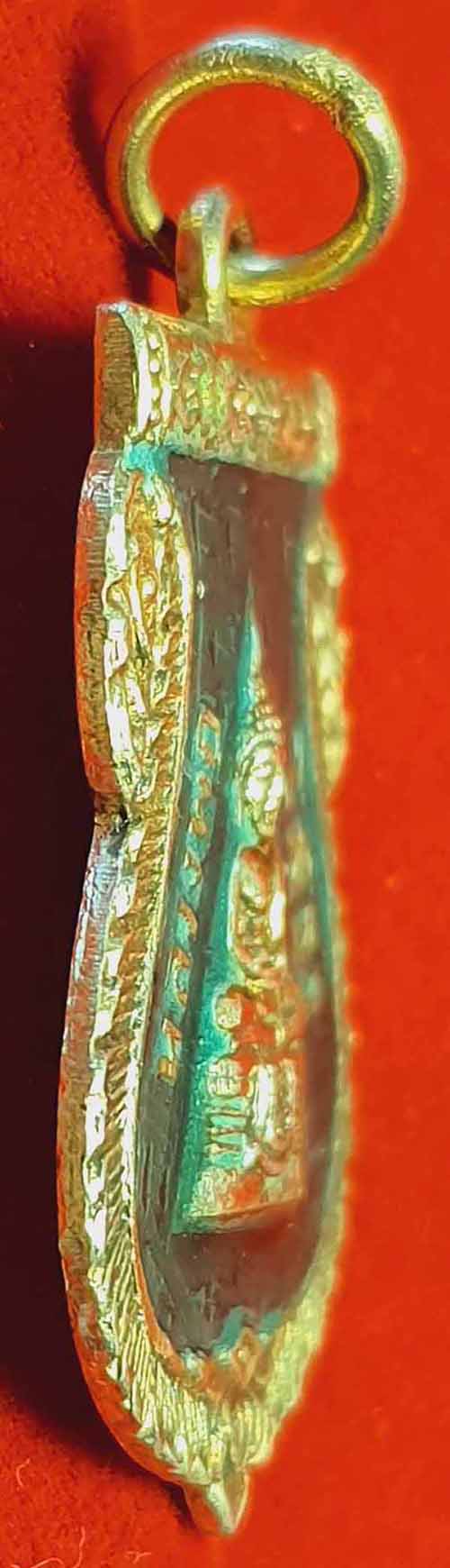 สวยกริ๊บสีเขียวใบตองอ่อน+อาขีดนิยมสุดและที่สุดแห่งความหายากพระพุทธโสธร เนื้อเงินลงยา ๒๕๐๙+บัตรฯ *15