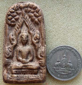 พระติดแผง พิมพ์ซุ้มปรกโพธิ์