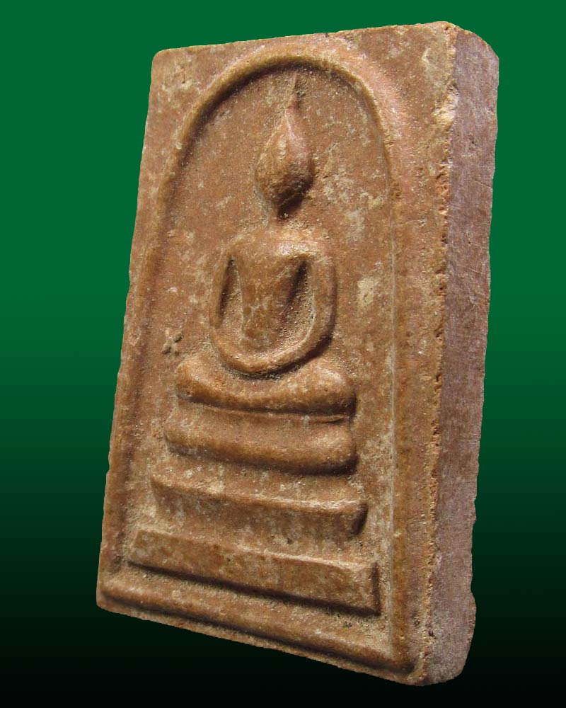 พระสมเด็จข้างดาวเจ้าคุณเที่ยง วัดระฆังฯ รุ่นไตรภูมิ หลังธรรมจักร ปี 2515