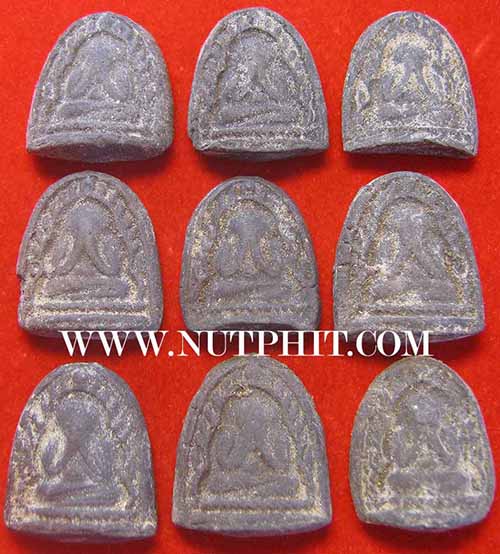 ชุด ๙ องค์ พระปิดตาซุ้มเรือนแก้ว หลังยันต์นะทรหดปี ๐๖ หลวงปู่เฮี้ยง วัดป่า ชลบุรี*71