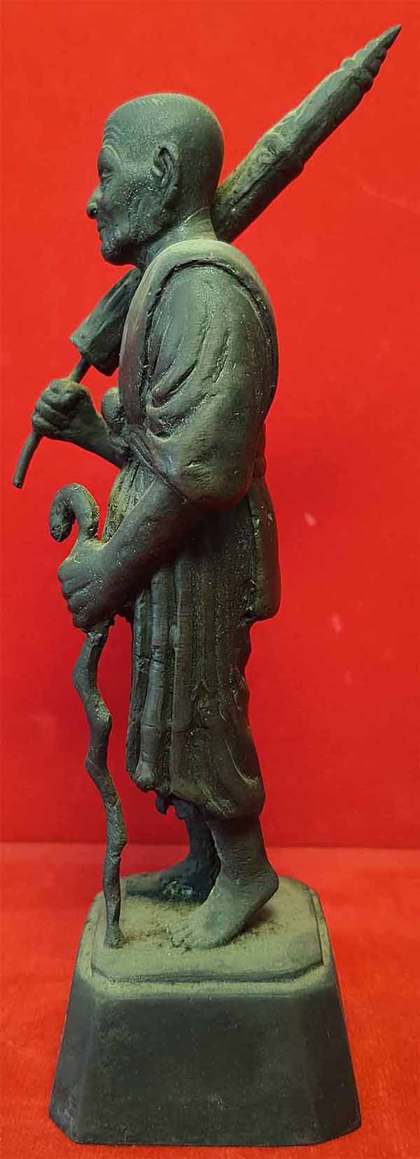 พระบูชาหลวงปู่ทวด วัดพะโคะ รุ่นแรก พ.ศ. ๒๕๑๕ สภาพสวยกริ๊บ+บัตรรับรองพระแท้*ส109