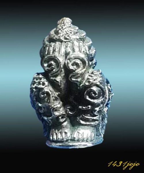 พระปิดตาในครรภ์ เนื้อปัญจะโลหะพรายเงิน พ่อท่านเขียว วัดห้วยเงาะ รุ่นอุปถัมภ์กลันตัน 54