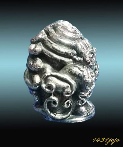 พระปิดตาในครรภ์ เนื้อปัญจะโลหะพรายเงิน พ่อท่านเขียว วัดห้วยเงาะ รุ่นอุปถัมภ์กลันตัน 54