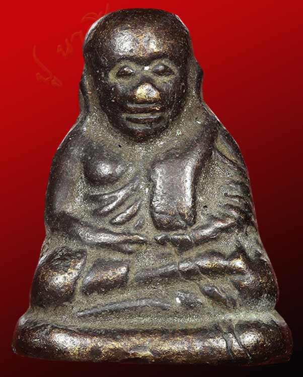  หล่อโบราณ หลวงพ่อเงิน วัดบางคลาน รุ่นปืนแตก พิมพ์นิยมเศียรโต จังหวัดพิจิตร ปี ๒๕๒๘