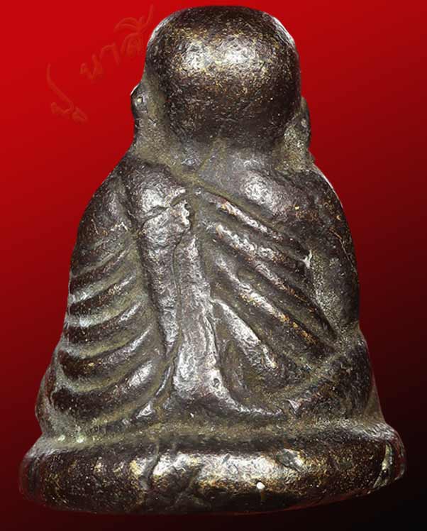  หล่อโบราณ หลวงพ่อเงิน วัดบางคลาน รุ่นปืนแตก พิมพ์นิยมเศียรโต จังหวัดพิจิตร ปี ๒๕๒๘