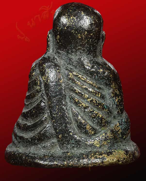  หล่อโบราณ หลวงพ่อเงิน วัดบางคลาน รุ่นปืนแตก พิมพ์นิยมเศียรโต จังหวัดพิจิตร ปี ๒๕๒๘