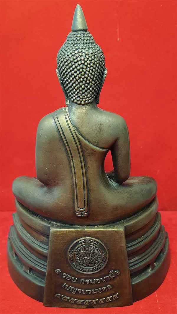 ขายขาดทุน!!!พระบูชา ลพ.โสธรเนื้อนวะโลหะ(รุ่นแรก)เบญจนวมงคลหน้าตัก ๕ นิ้วจากวัดโสธรฯ แปดริ้ว*130