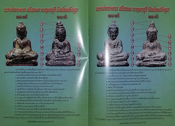 หนังสือ ข้อแตกต่างระหว่าง พระพุทธชินราชใบเสมา-พระท่ากระดาน (แท้-เก๊)