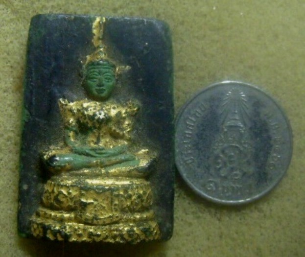 **วัดใจ**พระแก้วมรกต งานผูกพัทธสีมา วัดสนามนอก บางกรวย จ.นนทบุรี ปี ๒๕๑๔**เจ้าคุณนรฯปลุกเสก สวยๆ