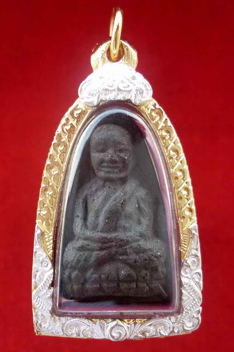 หลวงพ่อทวดเนื้อว่าน พิมพ์เล็ก "รุ่น M-16" วัดทรายขาว จ.ปัตตานี พ.ศ.๒๕๓๔