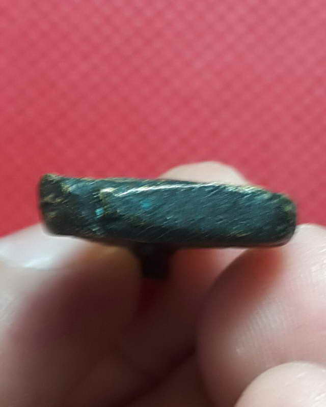 หลวงพ่อเงิน วัดบางคานปี28 รุ่นปืนแตก พิมพ์จอบใหญ่