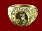 แหวนเสาร์๕ หลวงปู่หมุน วัดป่าหนองหลล่ม "รุ่นเสาร์๕มหาเศรษฐี ปี2543"..เนื้อทองเหลือง