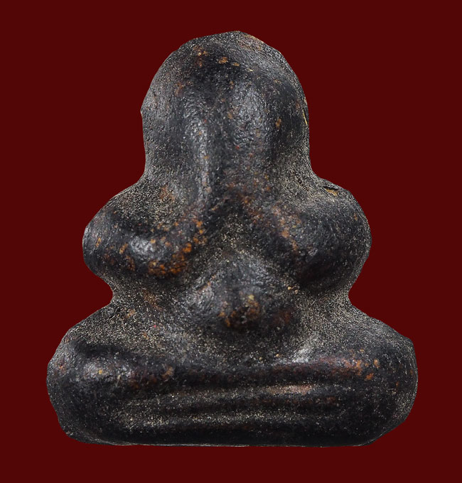 พระปิดตาพิมพิ์ตะพาบสะดือจุ่น หลวงพ่อทองสุข วัดสะพานสูง "รุ่นยุคต้น ปี2510"