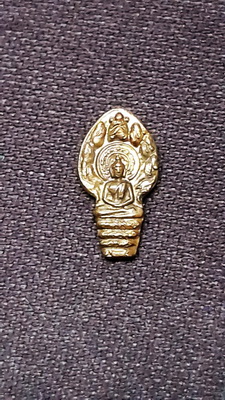 ปรกใบมะขาม ลานโพธิ์ ปี 19 เนื้อทองแดง พระจิ๋วแต่แจ๋วพิธีใหญ่ที่หลวงปู่โต๊ะ ปลุกเสกนานพร้อมบัตรรับรอง
