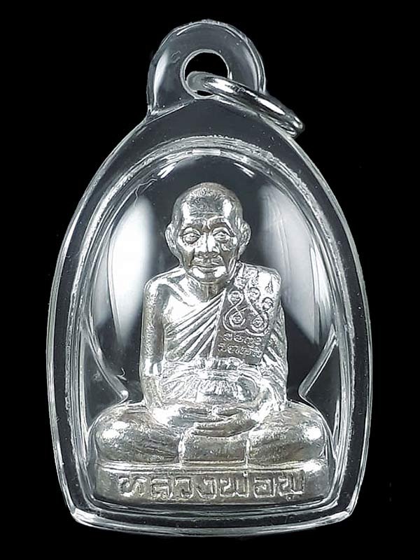 รูปเหมือนปั๊ม รุ่นแซยิด 88 ปี(โชค ลาภ ฟู) หลวงพ่อฟู วัดบางสมัคร จ.ฉะเชิงเทรา ปี2552  เนื้อเงิน 