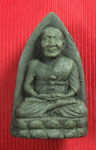  พระหลวงปู่ทวด พิมพ์จัมโบ้ เนื้อว่านดำ ฝังตะกรุดนารายณ์ 3ดอก อาจารย์นอง วัดทรายขาวครับ