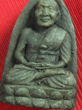  พระหลวงปู่ทวด พิมพ์จัมโบ้ เนื้อว่านดำ ฝังตะกรุดนารายณ์ 3ดอก อาจารย์นอง วัดทรายขาวครับ