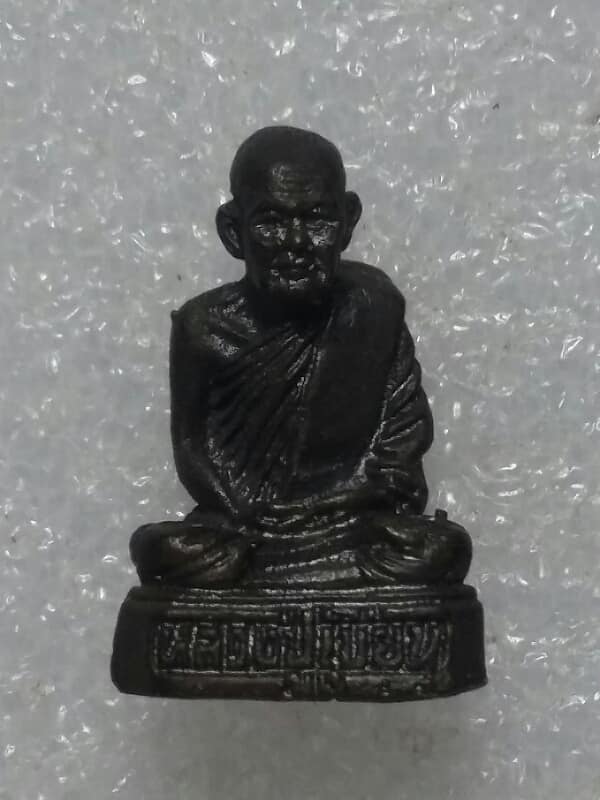 รูปหล่อหลวงปู่เขียน วัดวังก้านเหลือง บางมูลนาค พิจิตร ปี๓๕   +กล่อง 