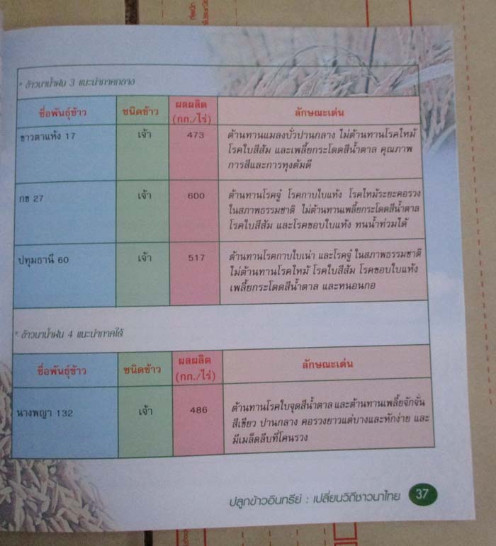 หนังสือ ปลูกข้าวอินทรีย์เปลี่ยนวิถีชาวนาไทย