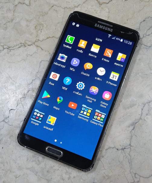 Samsung NOTE3 สีดำ สวยๆเลย ใช้งานปกติ