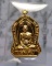 เหรียญแจกทาน หลวงพ่อรวย วัดตะโก จ.อยุธยา ปี 63 เนื้อทองทิพย์ พิมพ์เล็ก พร้อมกล่องเดิม