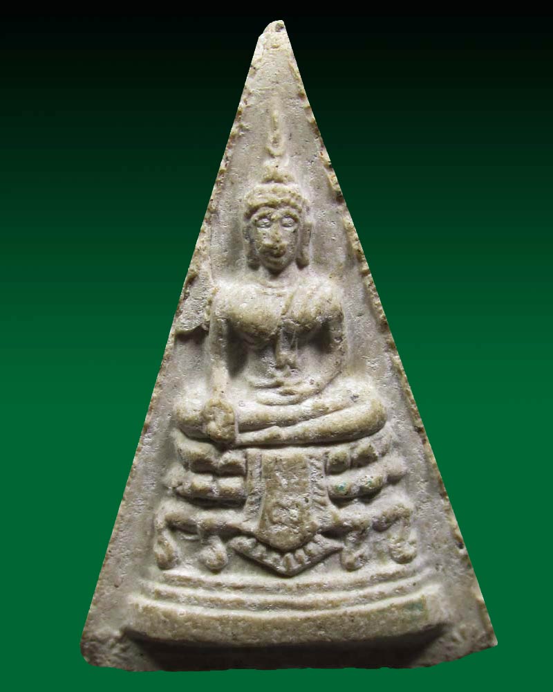 พระผงพิมพ์พระประธาน พิมพ์ใหญ่ หลวงพ่อแพ วัดพิกุลทอง สิงห์บุรี ปี2517