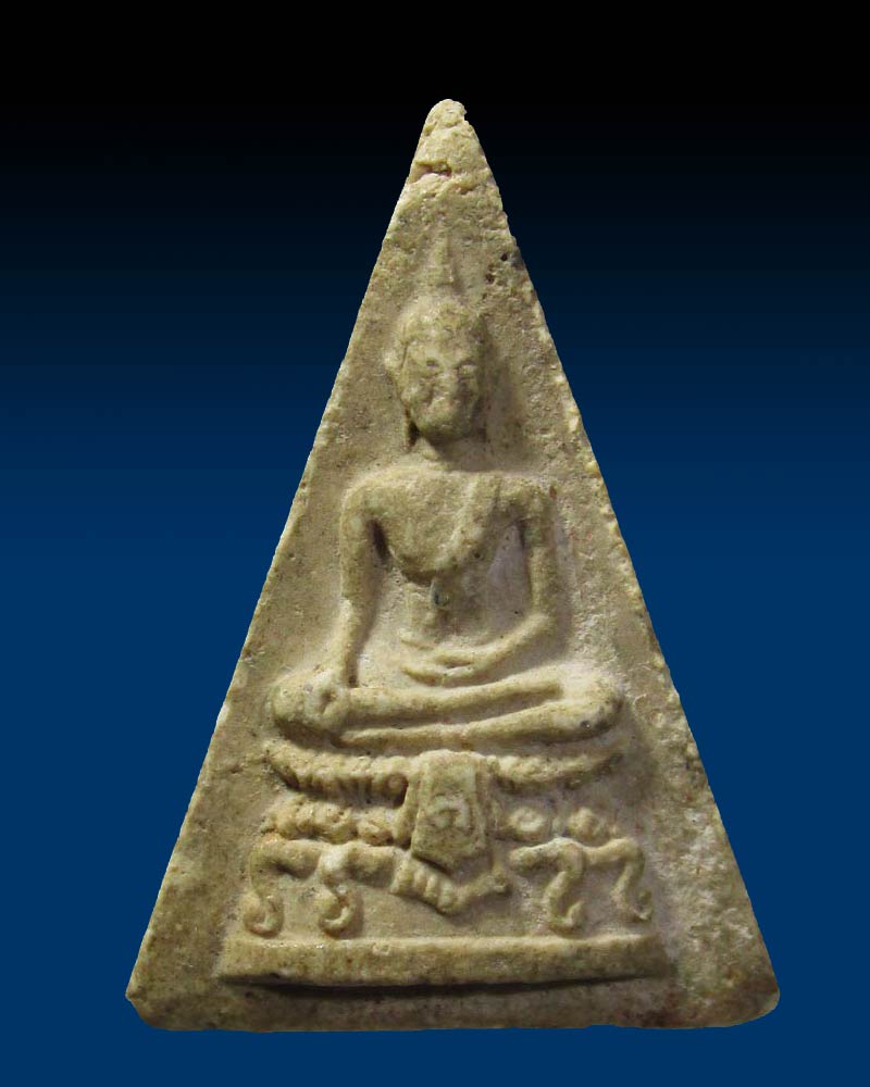 พระผงพิมพ์พระประธาน -เล็ก หลวงพ่อแพ วัดพิกุลทอง สิงห์บุรี ปี2517