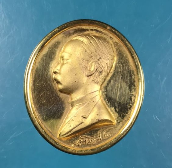 เคาะเดียว เหรียญ ร.5 รุ่นกฐินพระราชทาน วัดสุทัศน์ ปี 2537 ทองแดงขัดเงาหน้าทราย