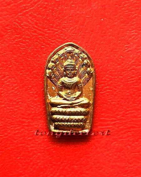 พระนาคปรกใบมะขาม หลวงปู่หลิว วัดไร่แตงทอง จ.นครปฐม รุ่นแรก พิมพ์ใหญ่ ปี 2535 หายากสวยมากค่ะ