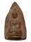 พระสรรค์นั่งไหล่ตรง เนื้อดิน