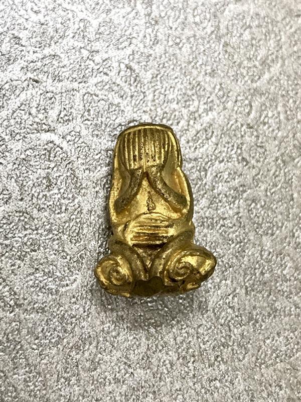 พระปิดตายันต์ยุ่ง ภควัมบดี อาจารย์อิฏฐ์ ศิษย์หลวงพ่อเนื่อง วัดจุฬามณี จังหวัดสมุทรสงคราม สภาพสวยๆ