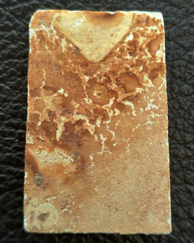 สมเด็จหลวงปู่ลำภู วัดใหม่อมตรส พิมพ์ใหญ่ซุ้มหนา ลงกรุ ยุคต้น ปี 2502+ใบประกาศที่ 1