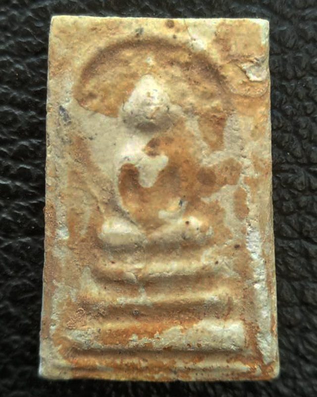 2.สมเด็จหลวงปู่ลำภู วัดใหม่อมตรส พิมพ์ปรกโพธิ์ ลงกรุ ยุคต้น ปี 2502+ใบประกาศที่ 3