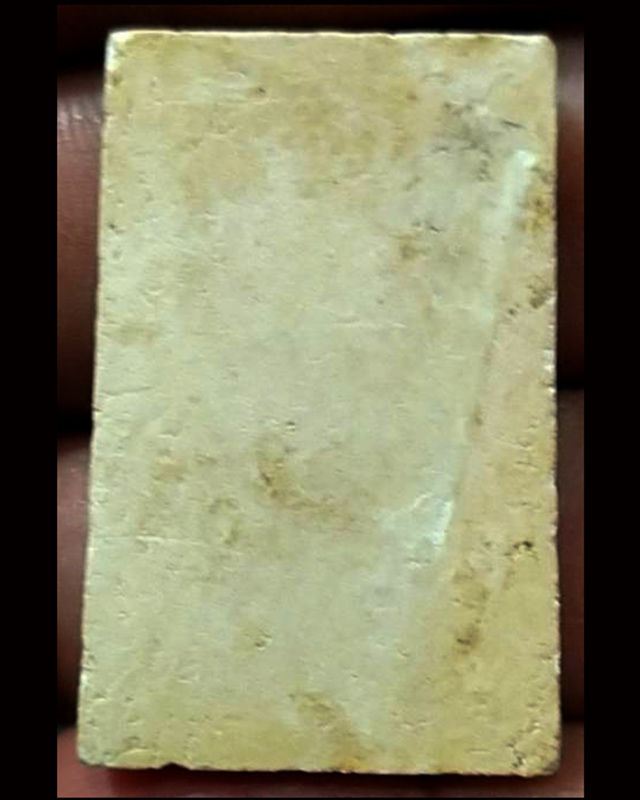 สมเด็จหลวงปู่ลำภู วัดใหม่อมตรส พิมพ์ทรงเจดีย์มีหู ลงกรุ ยุคต้น ปี 2502+ใบประกาศที่ 2