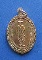 เหรียญรัชกาลที่1 หลัง รัชกาลที่5 กะไหล่ทอง  ออกวัดโคกแก้ว  จ.ลพบุรี