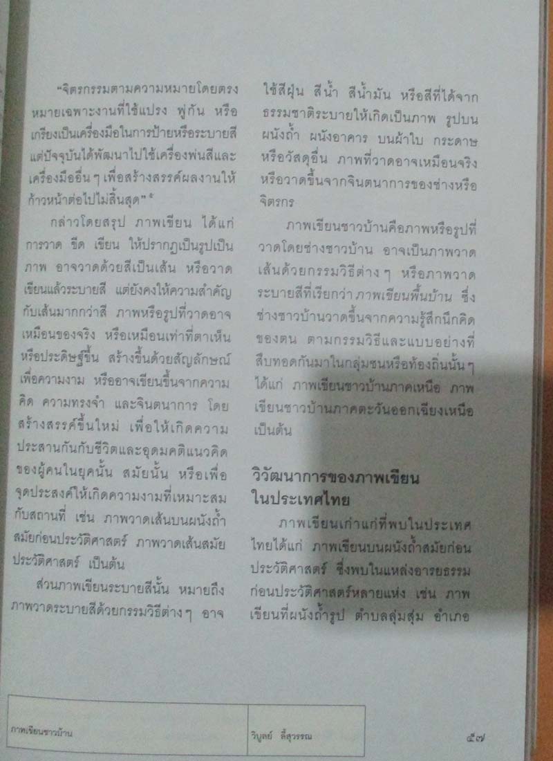  หนังสือ  ศิลปะชาวบ้าน