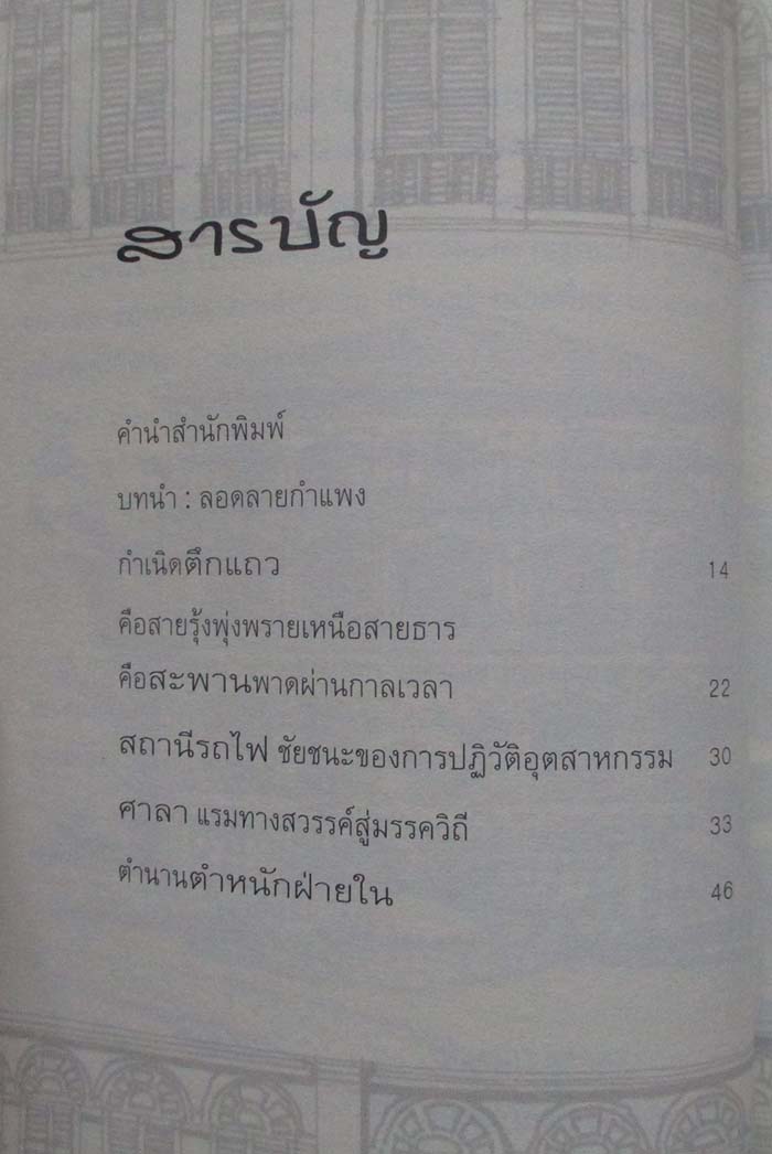 หนังสือ ลอดลายกำแพง