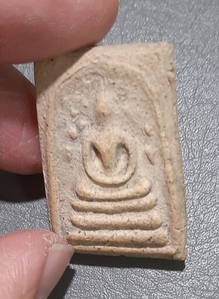 พระสมเด็จปรกโพธิ์ หลวงพ่อนาค ปี2495 เนื่อผง วัดระฆังฯ กรุงเทพ