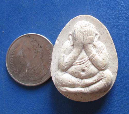 พระปิดตาเนื้อผง วัดนังคัลจันตรี ปทุมธานี  ปี2554