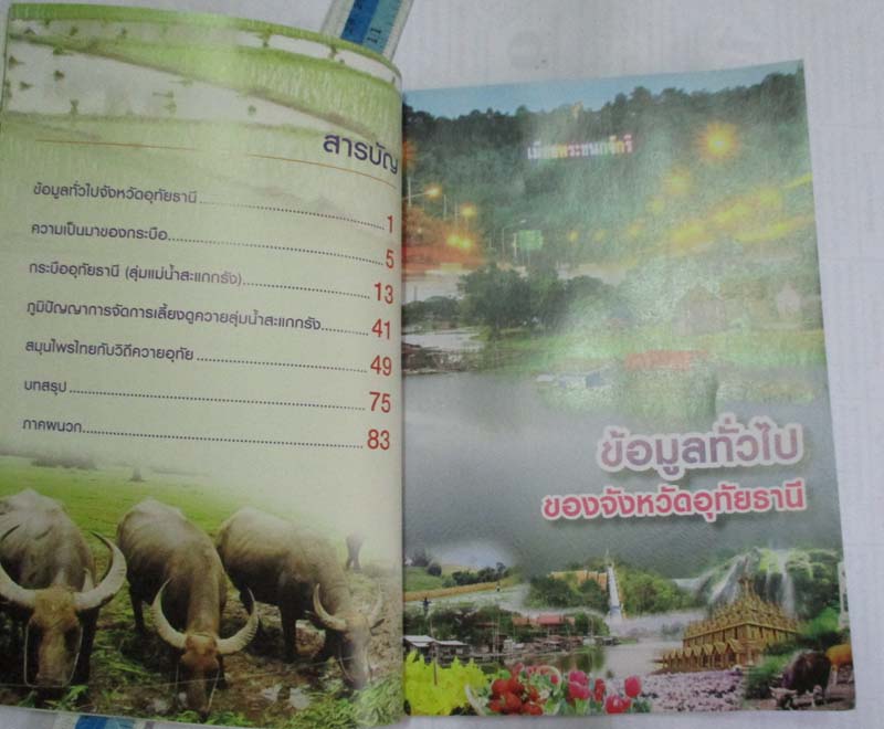 หนังสือ ลุ่มน้ำสะแกกรังกระบือดังอุทัยธานี